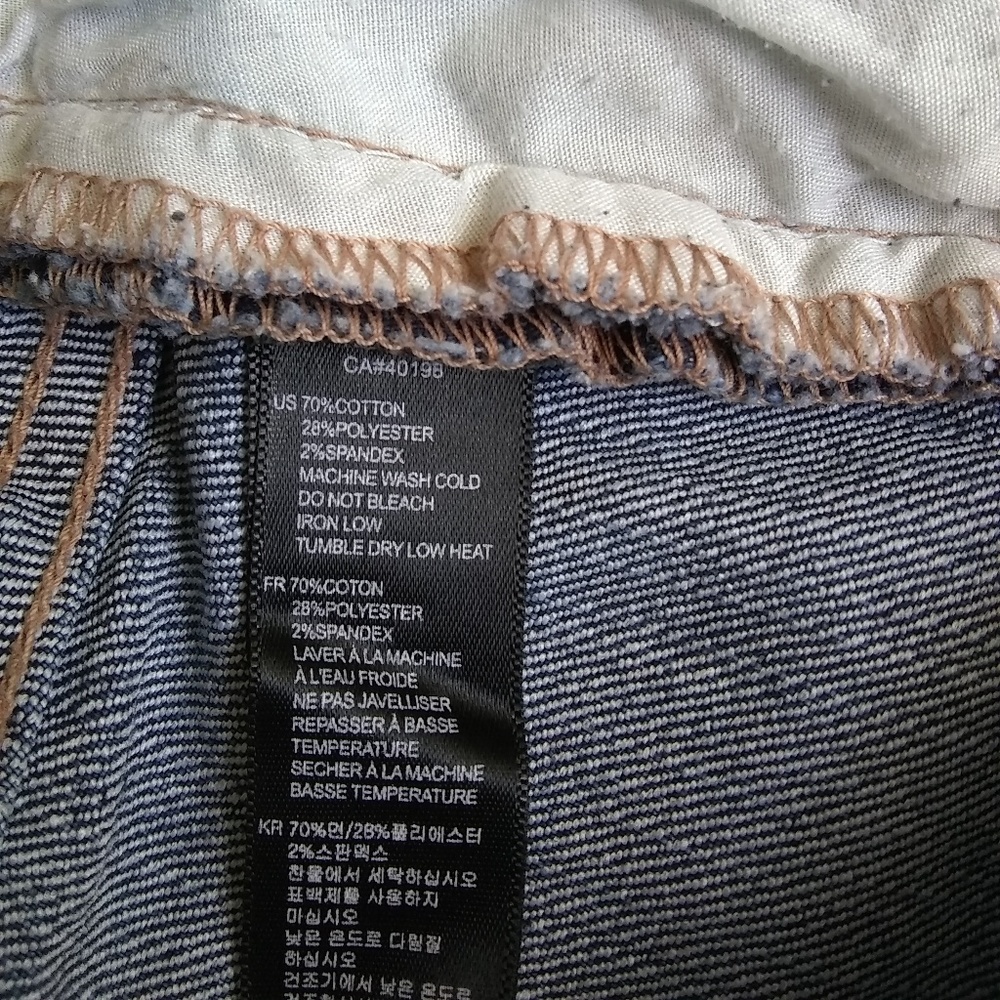 BOGO 🆓️ EUC - Forever 21 Denim Mini Skirt - Picture 6 of 6